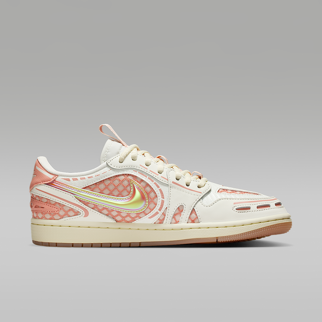 Nike Air Jordan 1 Low sneaker Sail/Coconut Milk/Washed Coral/Light Madder Root