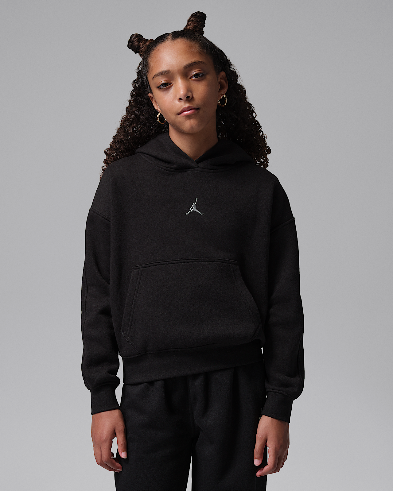 Детское худи Jordan Brooklyn Fleece Big Kids' Pullover Hoodie