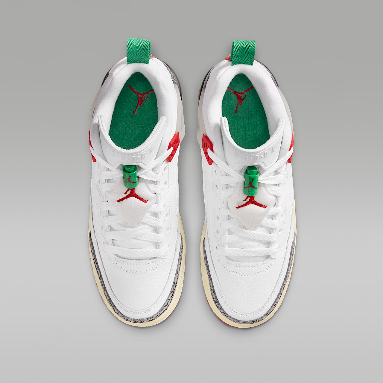 Nike Jordan Spizike Low sneaker Wit/Coconut Milk/Zwart/Varsity Red