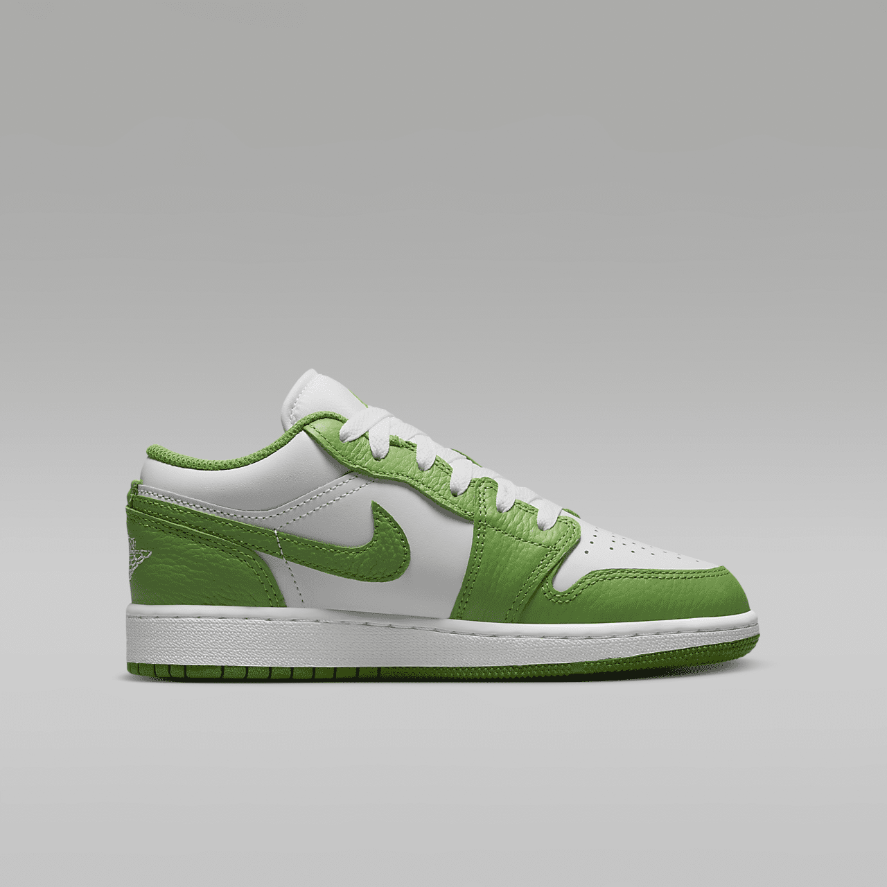 Nike Air Jordan 1 Low sneaker Wit/Lightning/Chlorophyll