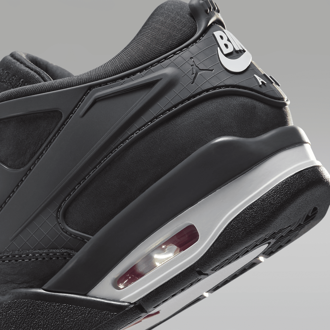 Nike Air Jordan 4 RM sneaker Anthracite/Anthracite/University Red/Wit