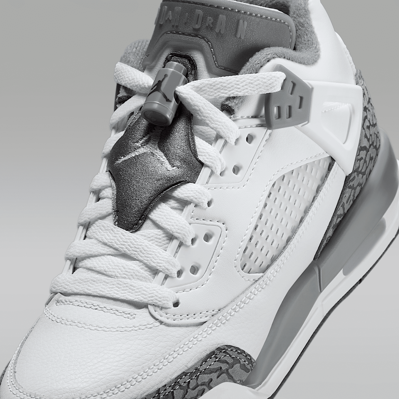Nike Jordan Spizike Low sneaker Wit/Anthracite/Wolf Grey/Cool Grey