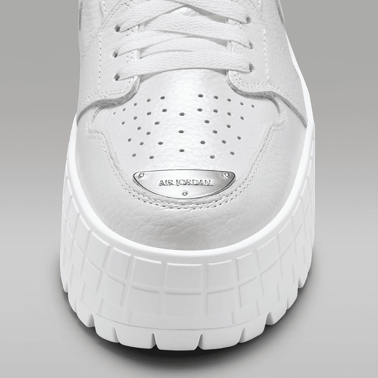 Nike Air Jordan 1 sneaker Wit/Metallic Silver