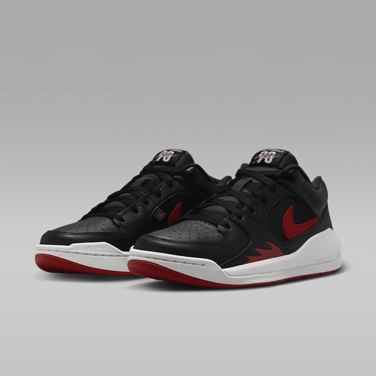 Nike  sneaker Zwart/Wit/Sail/Gym Red