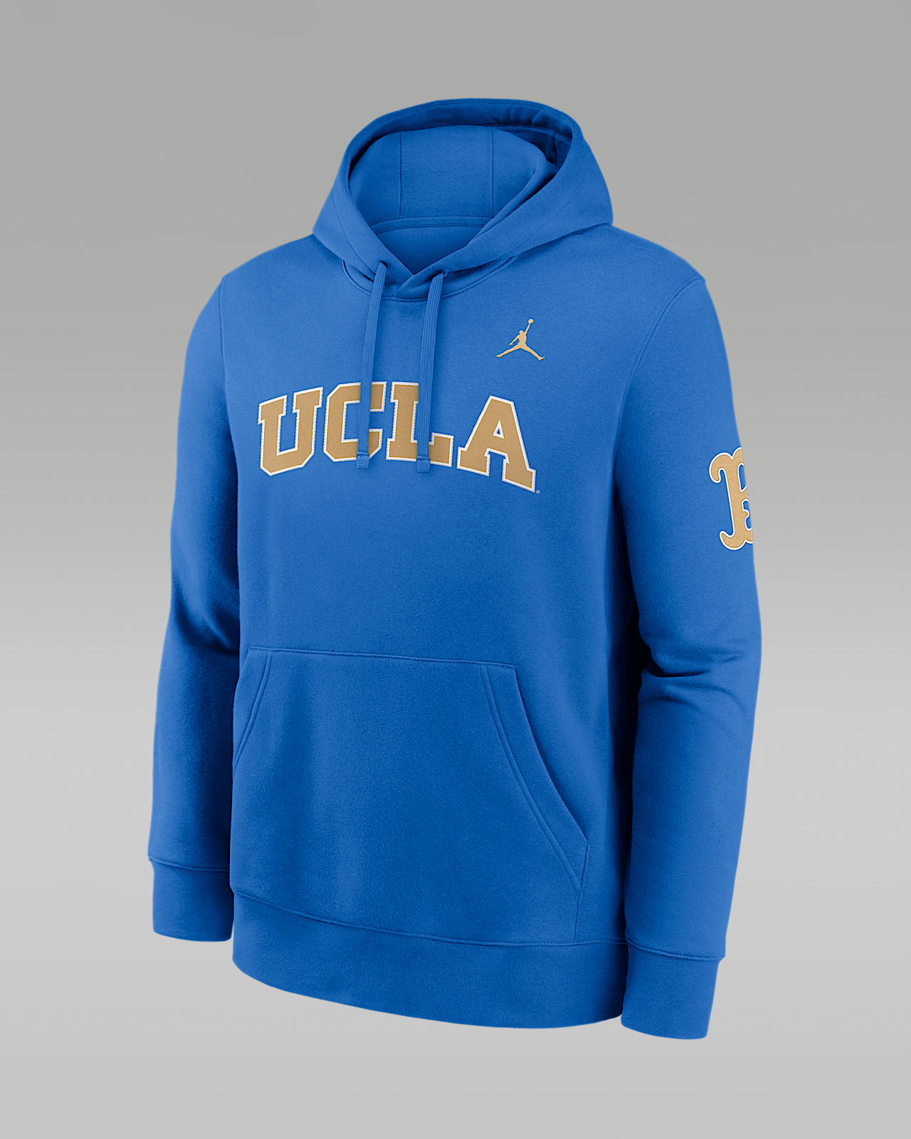 Мужское худи UCLA Sideline Club Nike Jordan Brand Pullover Hoodie