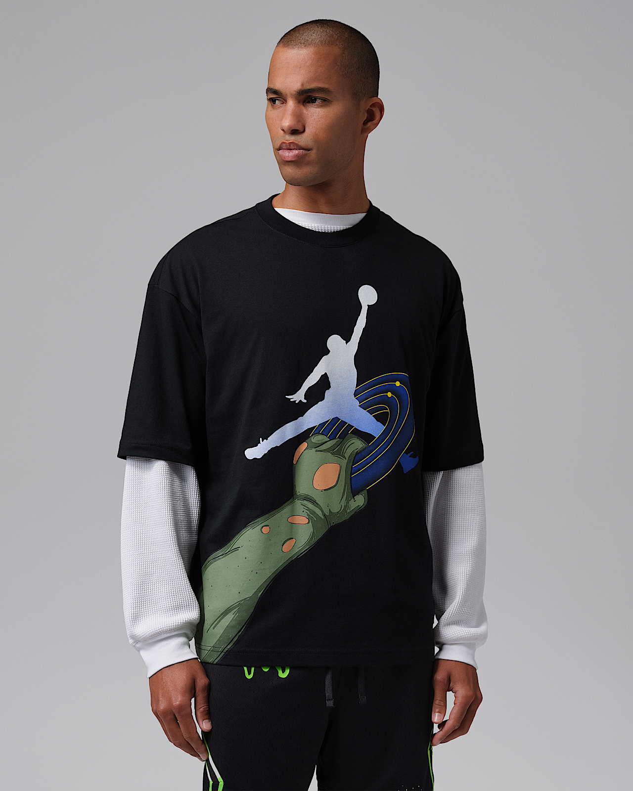 Мужская футболка Jordan Sport Space Jam Monstars Crew-Neck