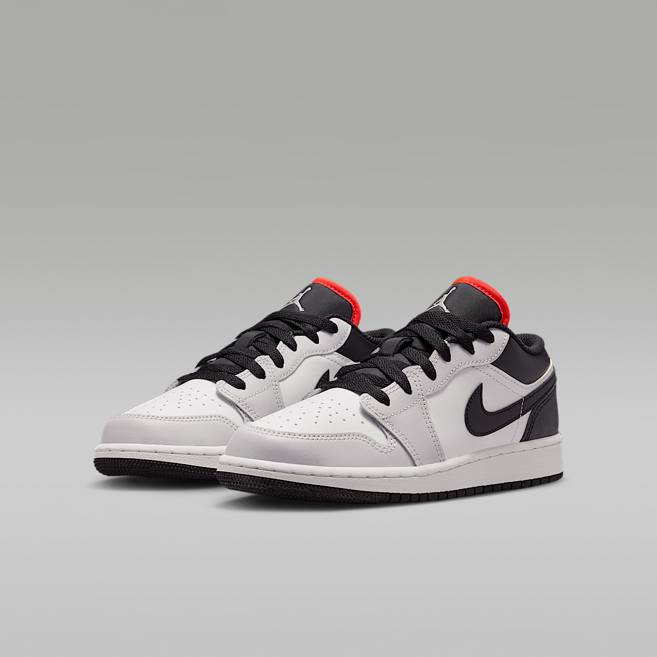 Nike Air Jordan 1 Low sneaker Zwart/Summit White/Infrared 23/Zwart