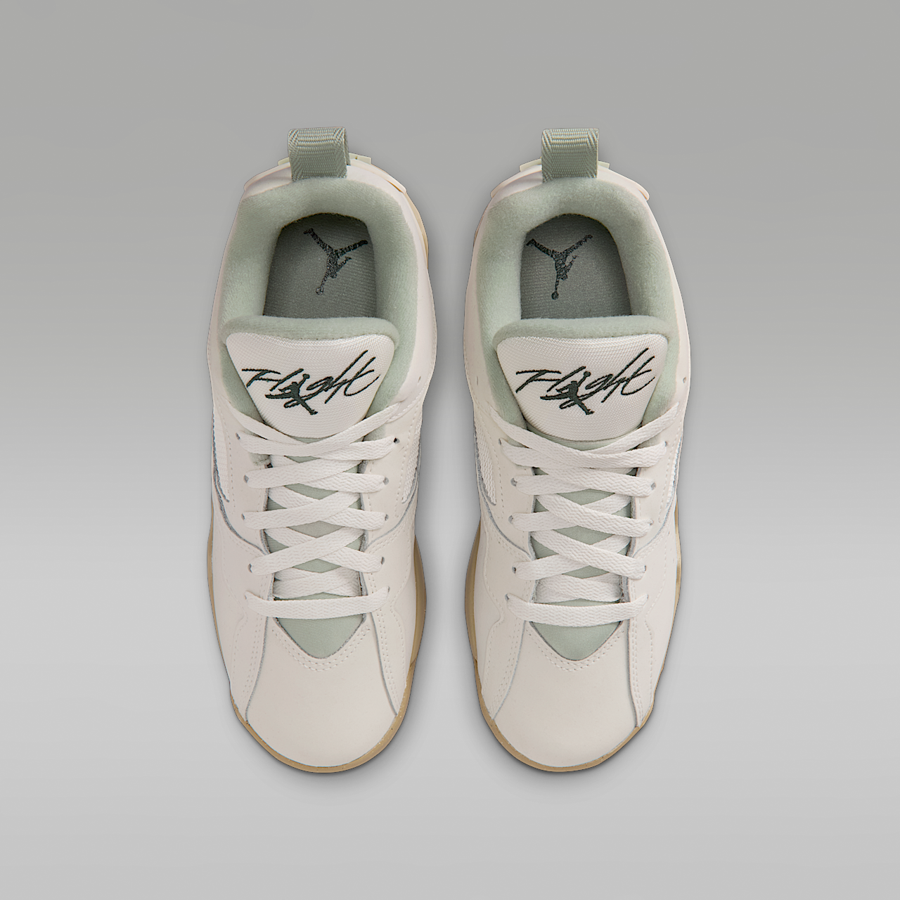 Nike Air Jordan sneaker Sail/Khaki/Midnight Green/Jade Horizon