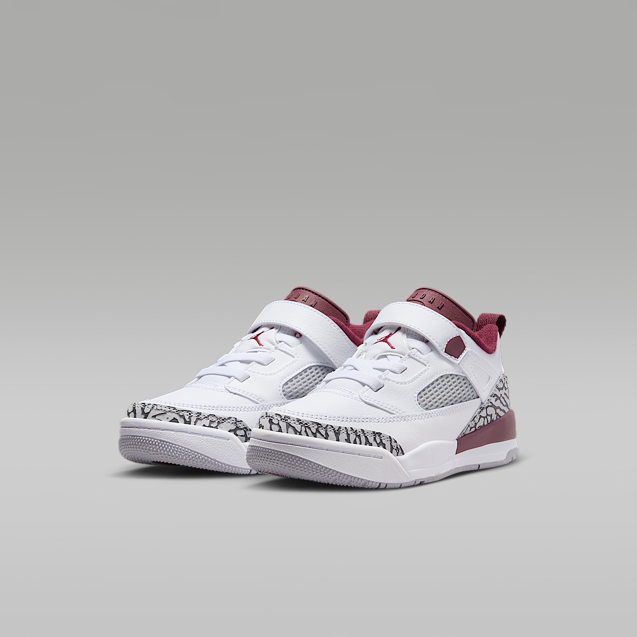 Nike Jordan Spizike Low sneaker Wit/Wolf Grey/Anthracite/Team Red