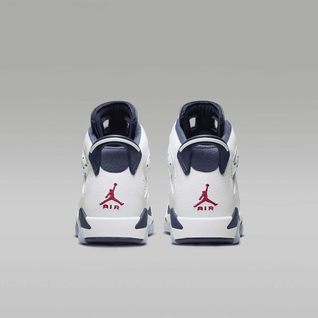 Nike Air Jordan sneaker Wit/Midnight Navy/Varsity Red