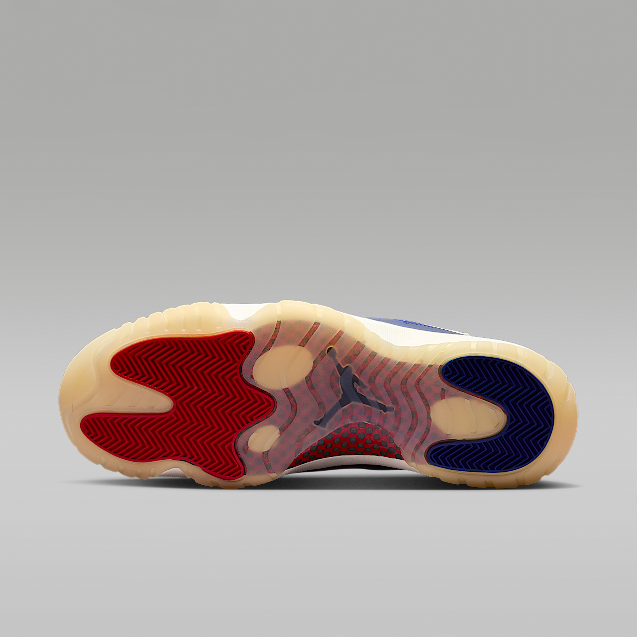 Nike Air Jordan 1 sneaker Deep Royal Blue/Sail/Zwart/Fire Red