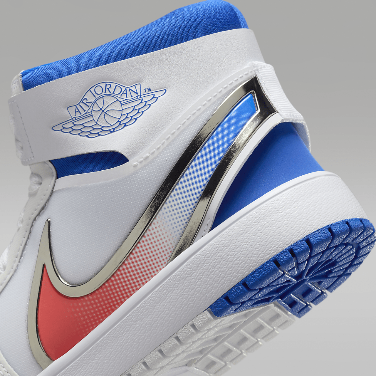 Nike  sneaker Wit/Racer Blue/Siren Red