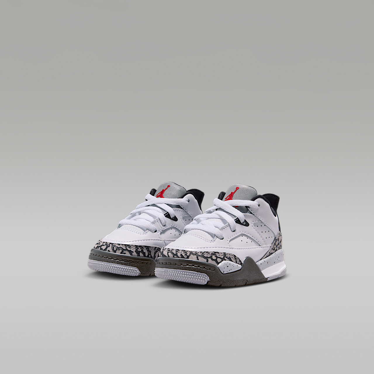 Nike  sneaker Wit/Zwart/Cement Grey/Gym Red