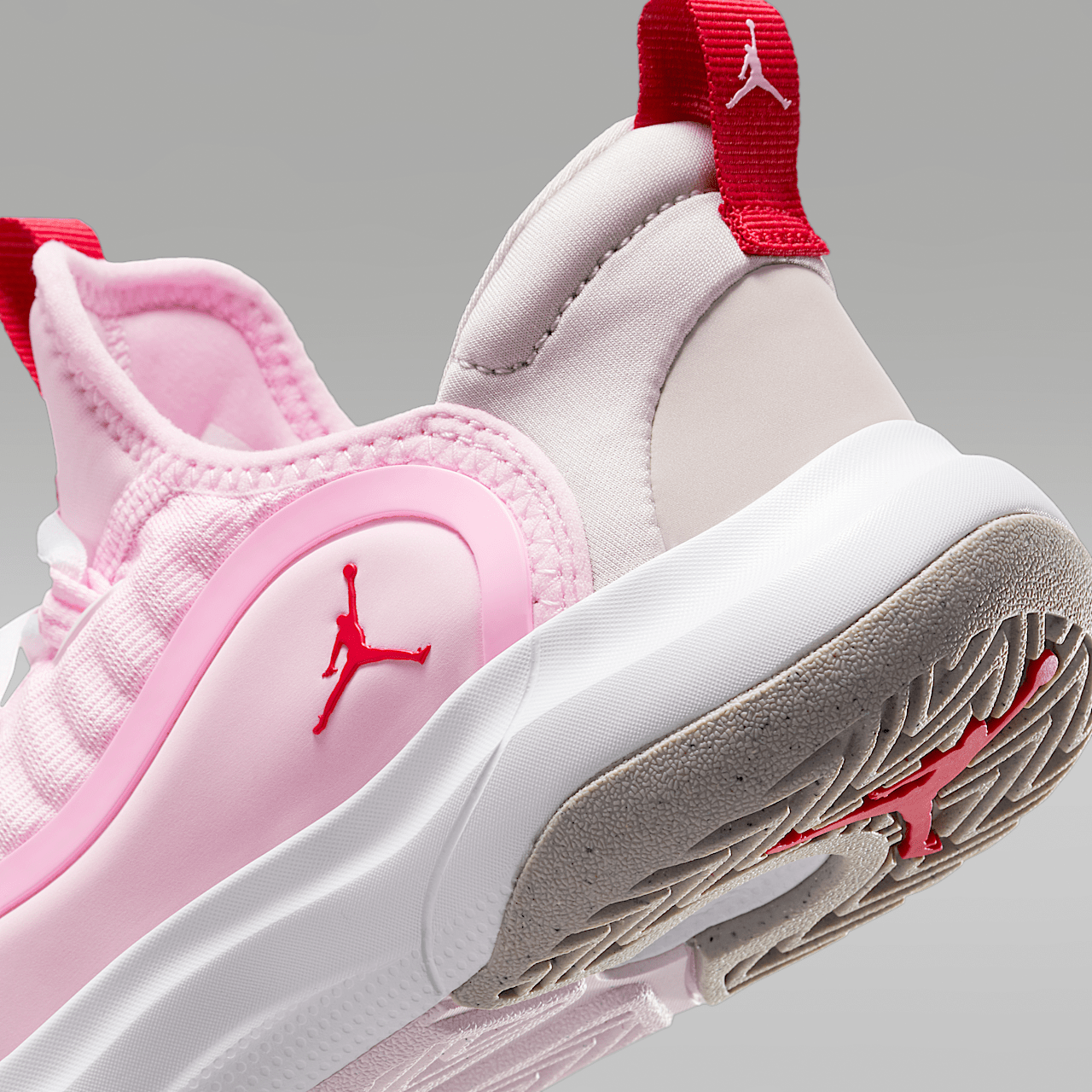 Nike  sneaker Pink Foam/Tech Grey/Wit/Fire Red