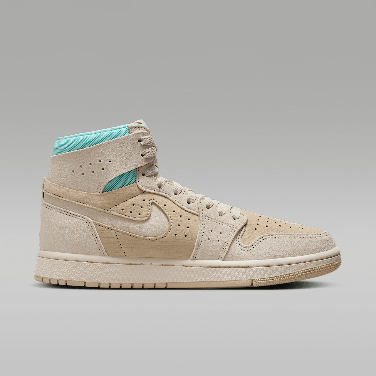 Nike Air Jordan 1 sneaker Coconut Milk/Light Dew/Sail/Legend Light Brown