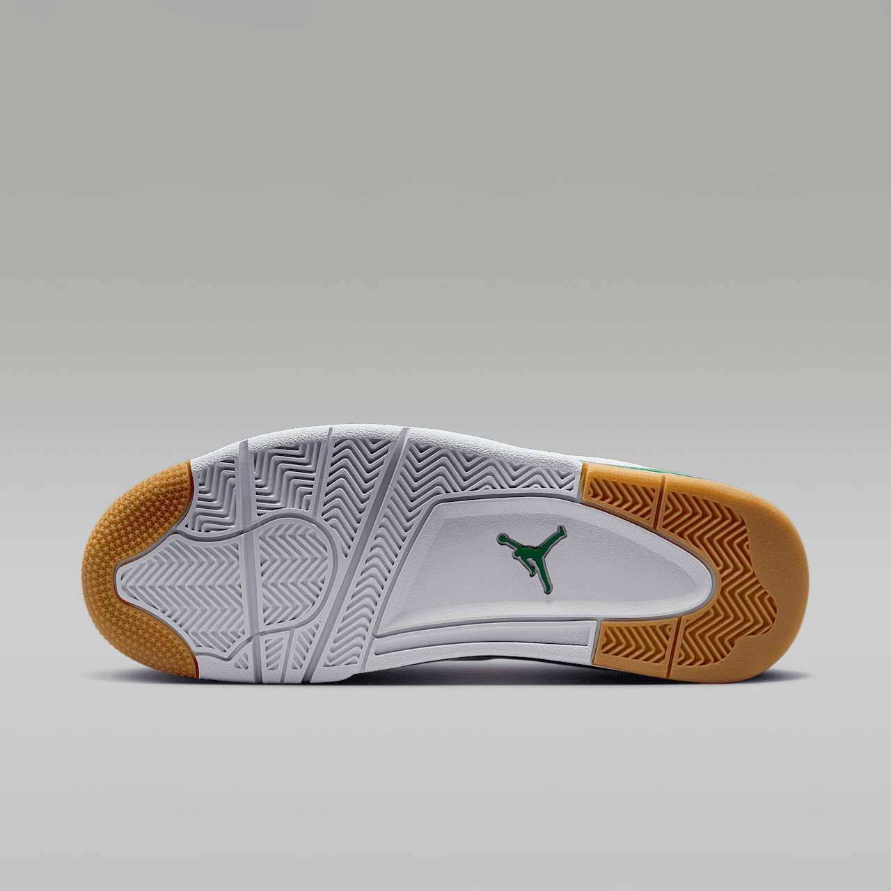 Nike Air Jordan 4 RM sneaker Wit/Neutral Grey/Wolf Grey/Pine Green