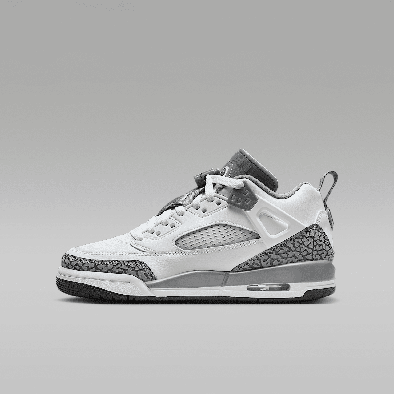 Nike Jordan Spizike Low sneaker Wit/Anthracite/Wolf Grey/Cool Grey