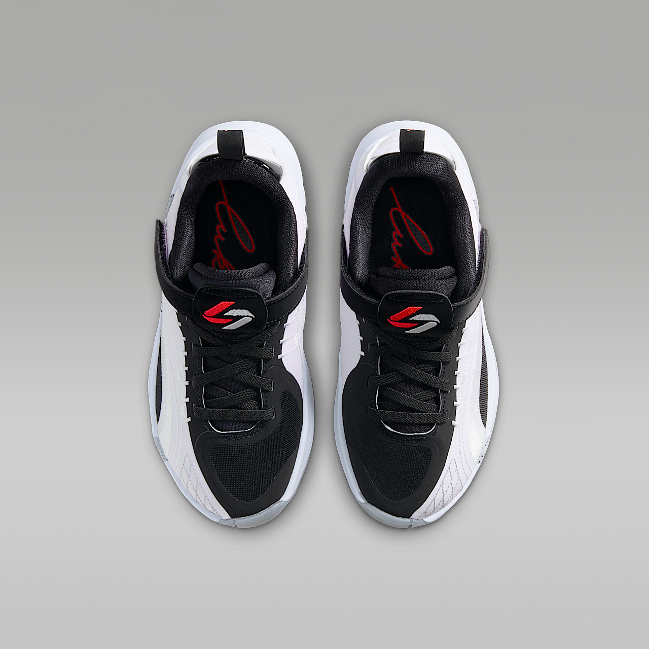 Nike  sneaker Wit/Zwart/Wolf Grey/Bright Crimson