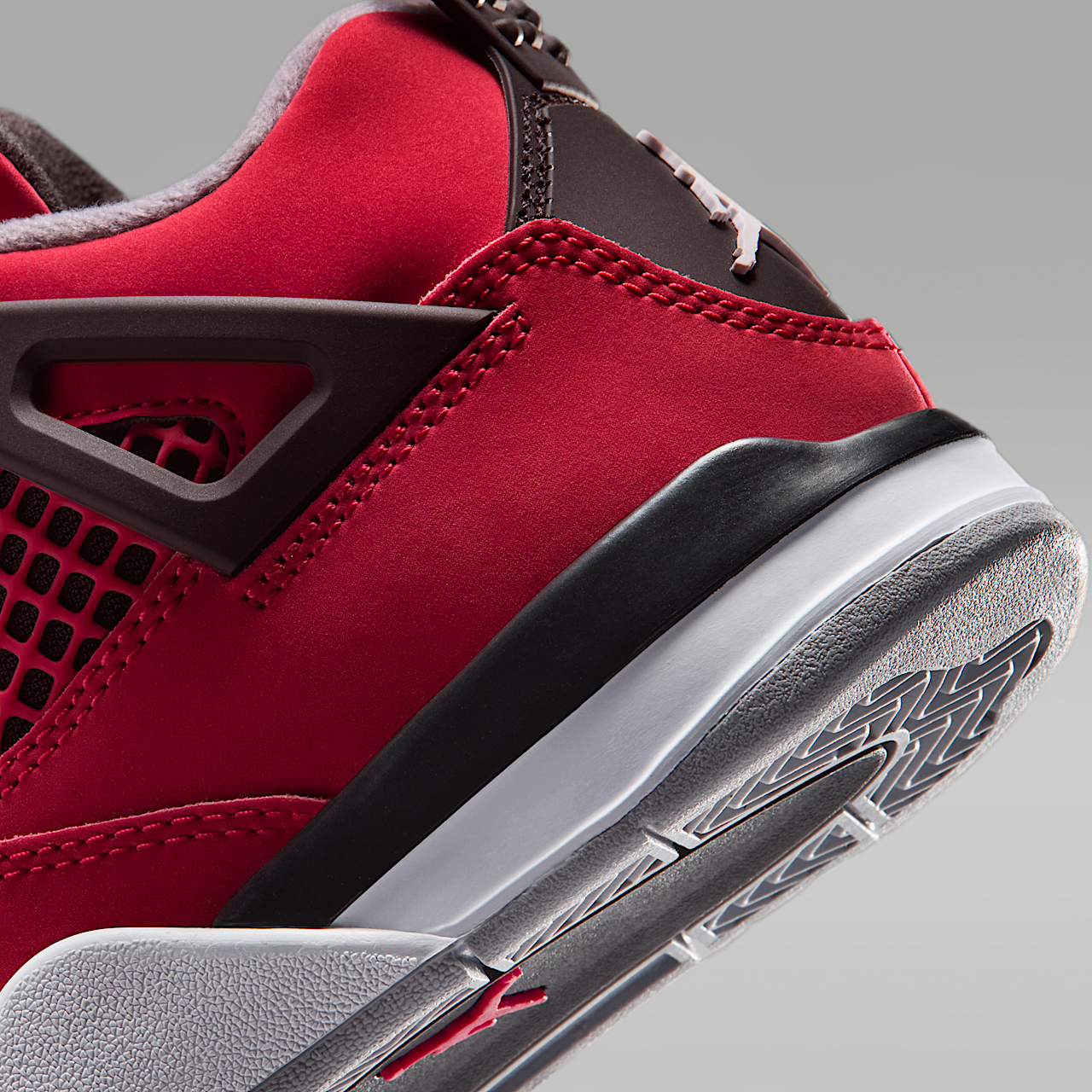 Nike  sneaker Fire Red/Zwart/Cement Grey/Wit