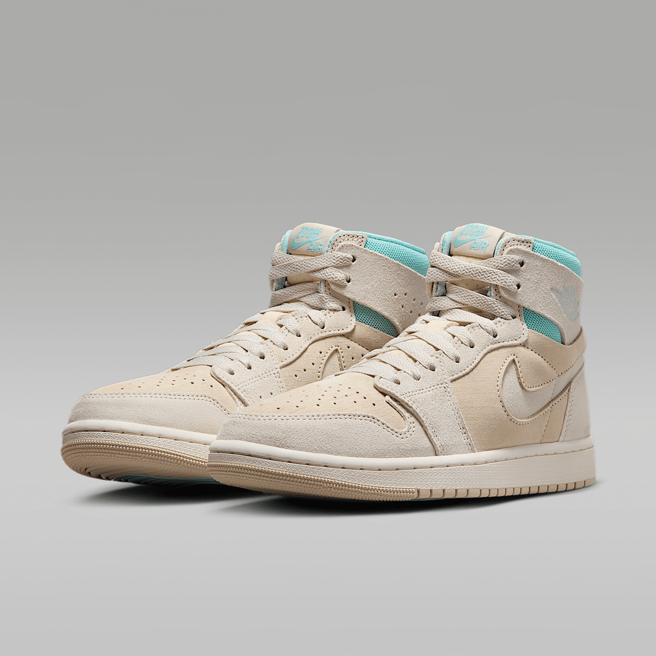 Nike Air Jordan 1 Zoom sneaker Coconut Milk/Light Dew/Sail/Legend Light Brown