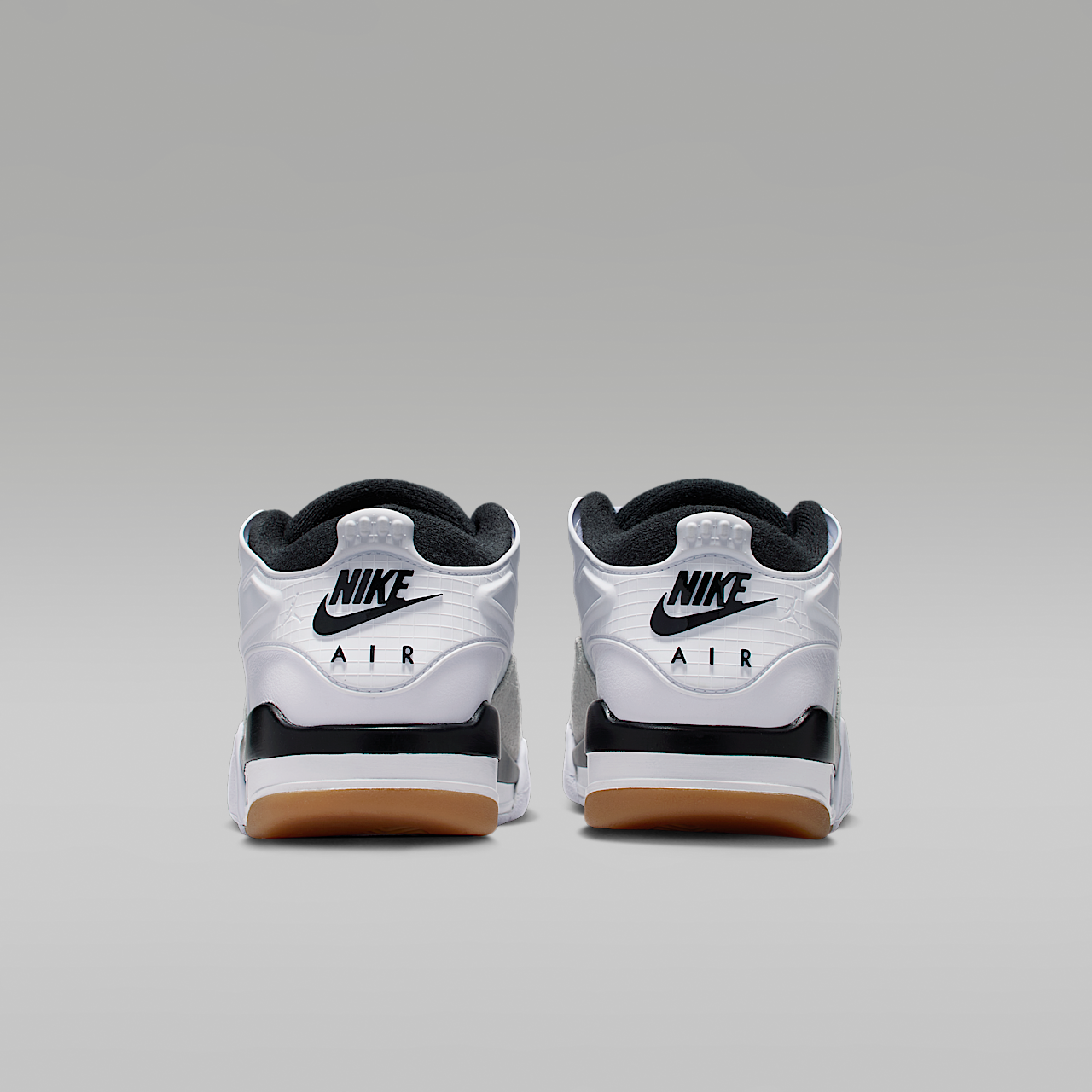 Nike Air Jordan 4 RM sneaker Wit/Neutral Grey/Gum Medium Brown/Zwart