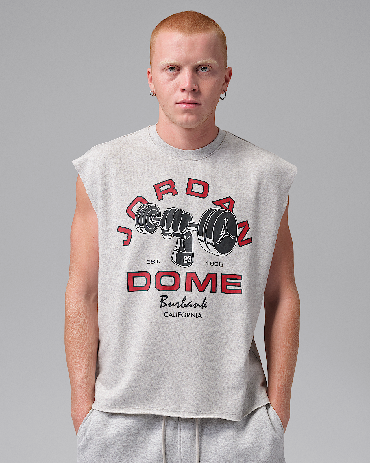 Мужские  Jordan Sport Dome Jam Dri-FIT Sleeveless Crew-Neck Top