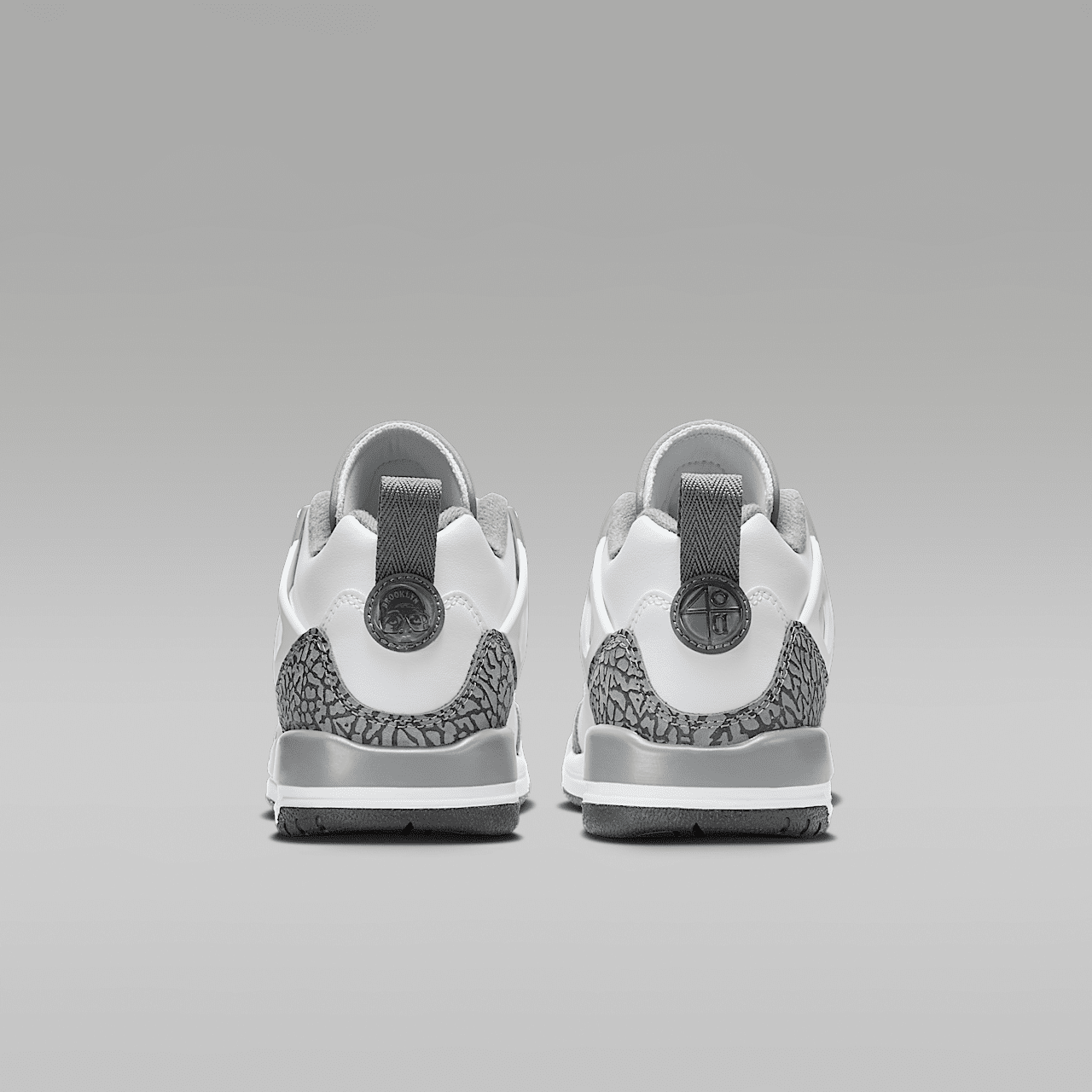 Nike Jordan Spizike Low sneaker Wit/Anthracite/Wolf Grey/Cool Grey