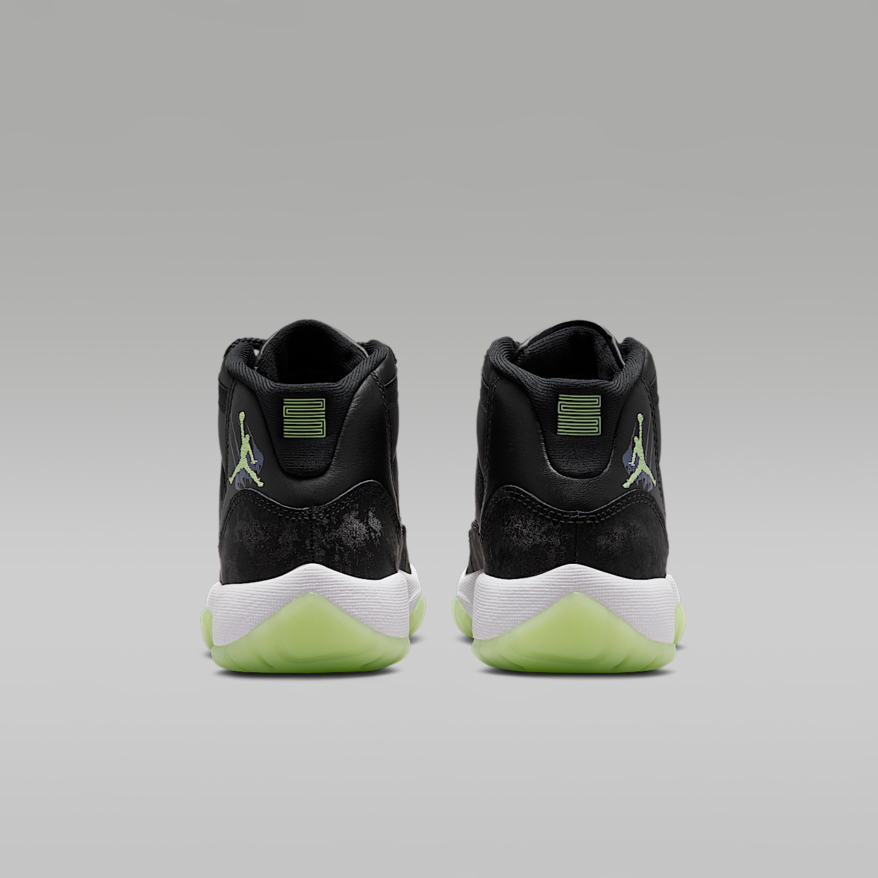 Nike Air Jordan 1 sneaker Zwart/Dark Raisin/Wit/Barely Volt