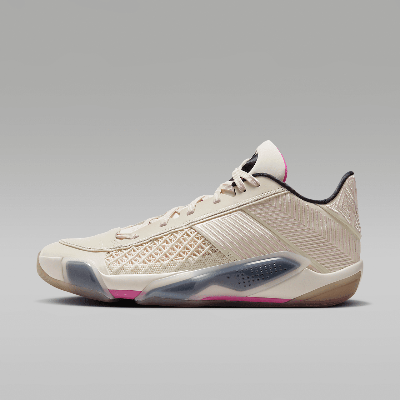 Nike Air Jordan sneaker Coconut Milk/Atmosphere/Hyper Pink/Zwart