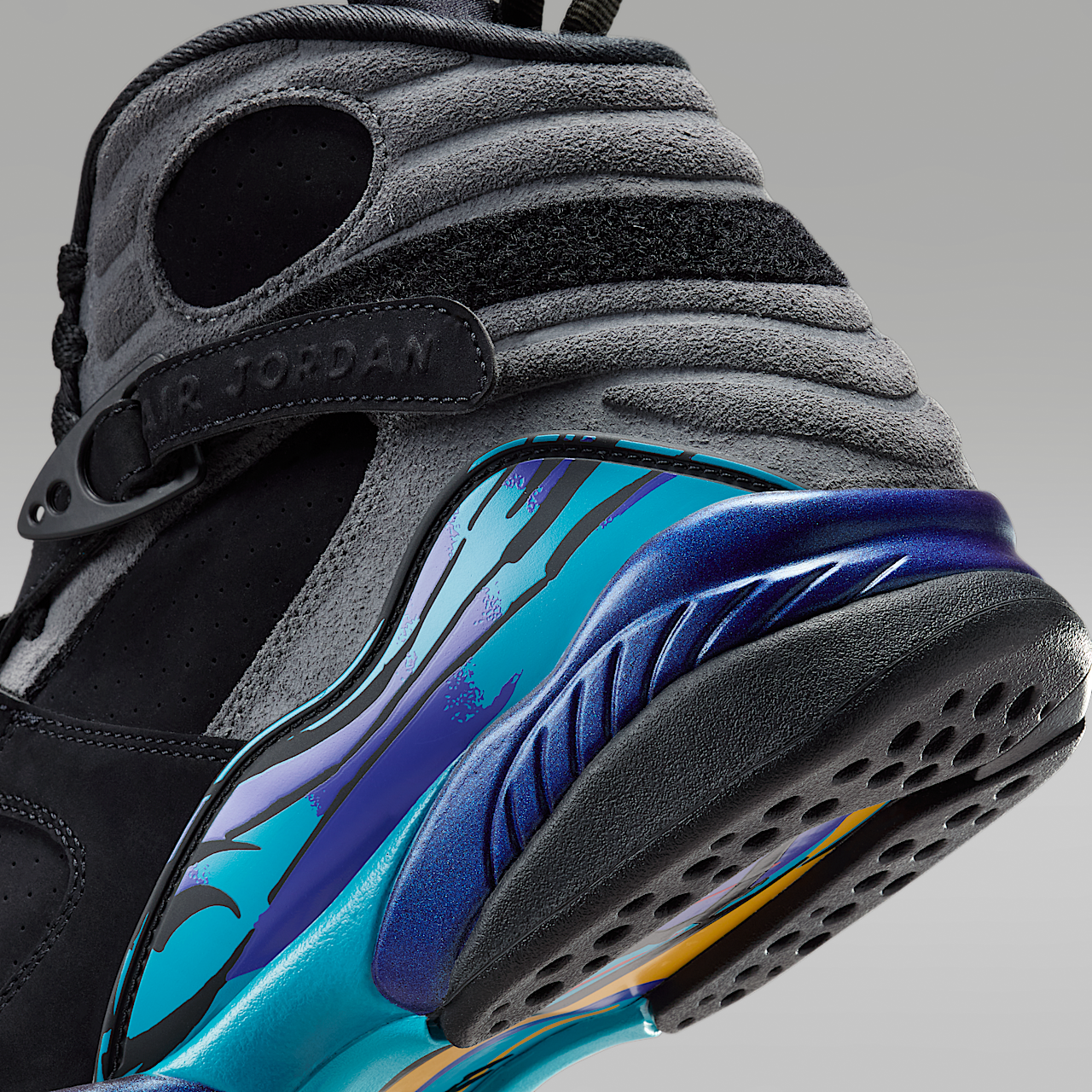 Nike Air Jordan sneaker Zwart/Meerkleurig/Bright Concord/Meerkleurig