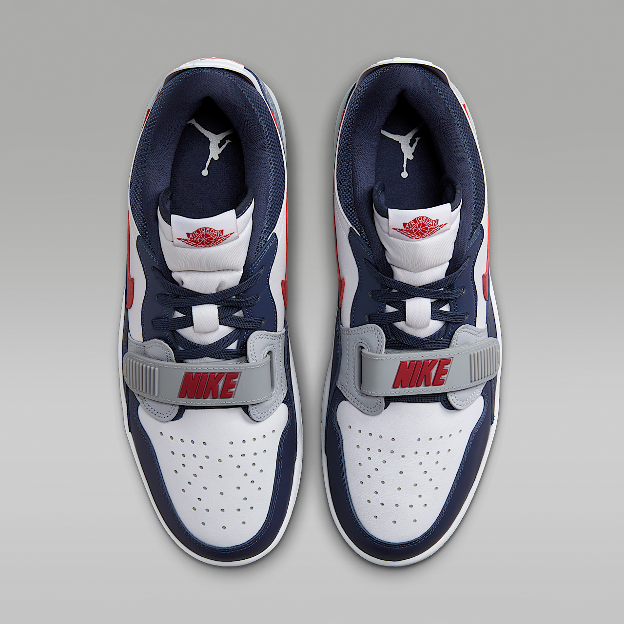 Nike Air Jordan Legacy sneaker Wit/Midnight Navy/Wolf Grey/Varsity Red