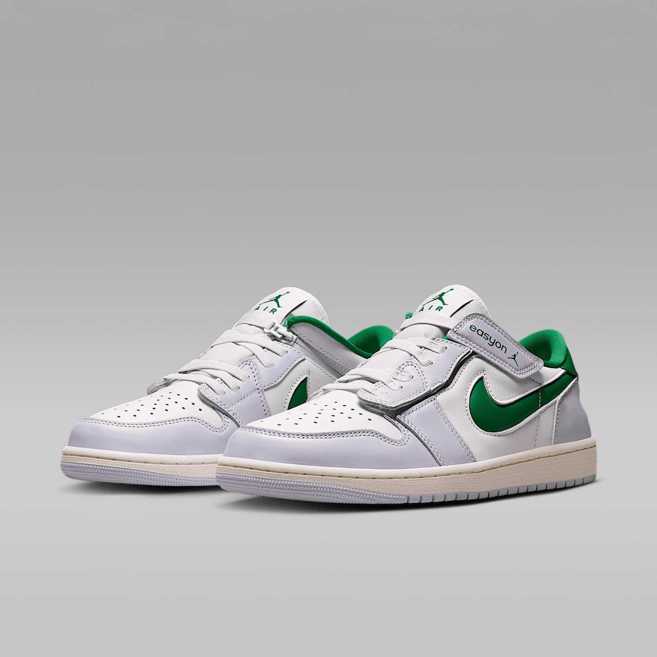 Nike Air Jordan 1 Low sneaker Summit White/Pure Platinum/Sail/Pine Green