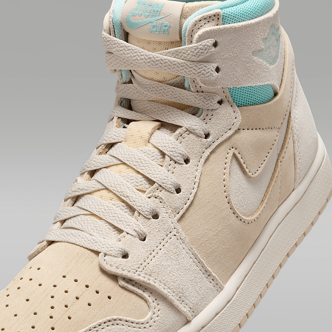 Nike Air Jordan 1 Zoom sneaker Coconut Milk/Light Dew/Sail/Legend Light Brown