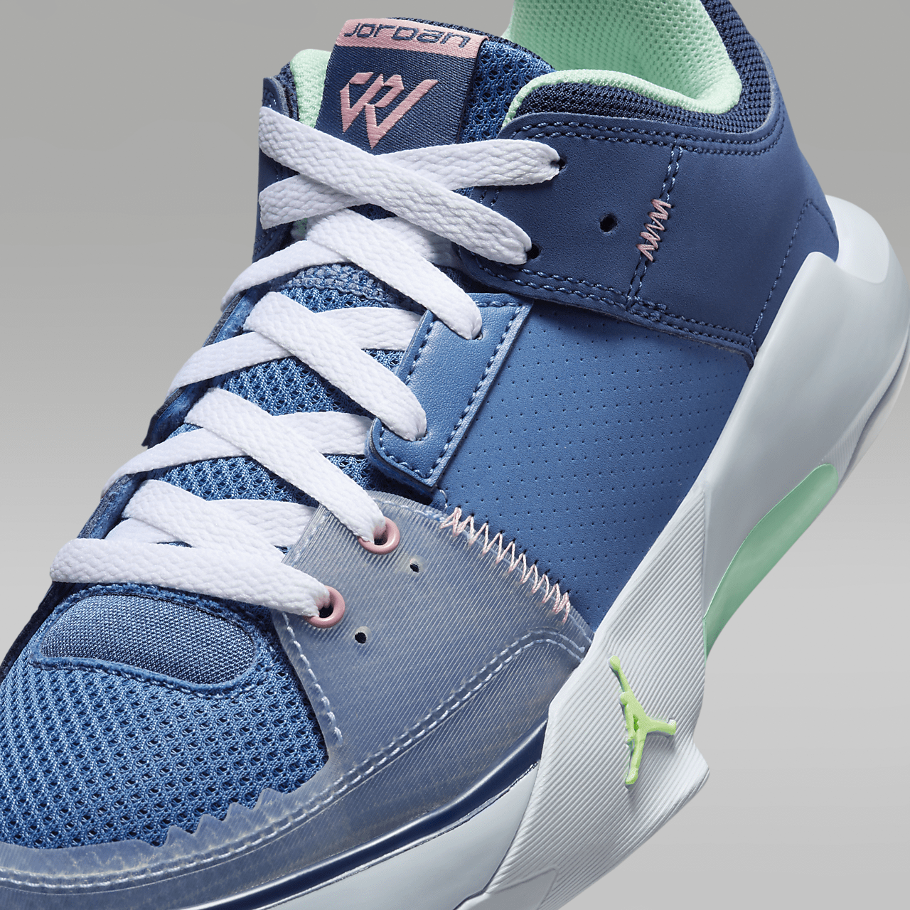 Nike  sneaker Stone Blue/Mystic Navy/Midnight Navy/Bleached Coral