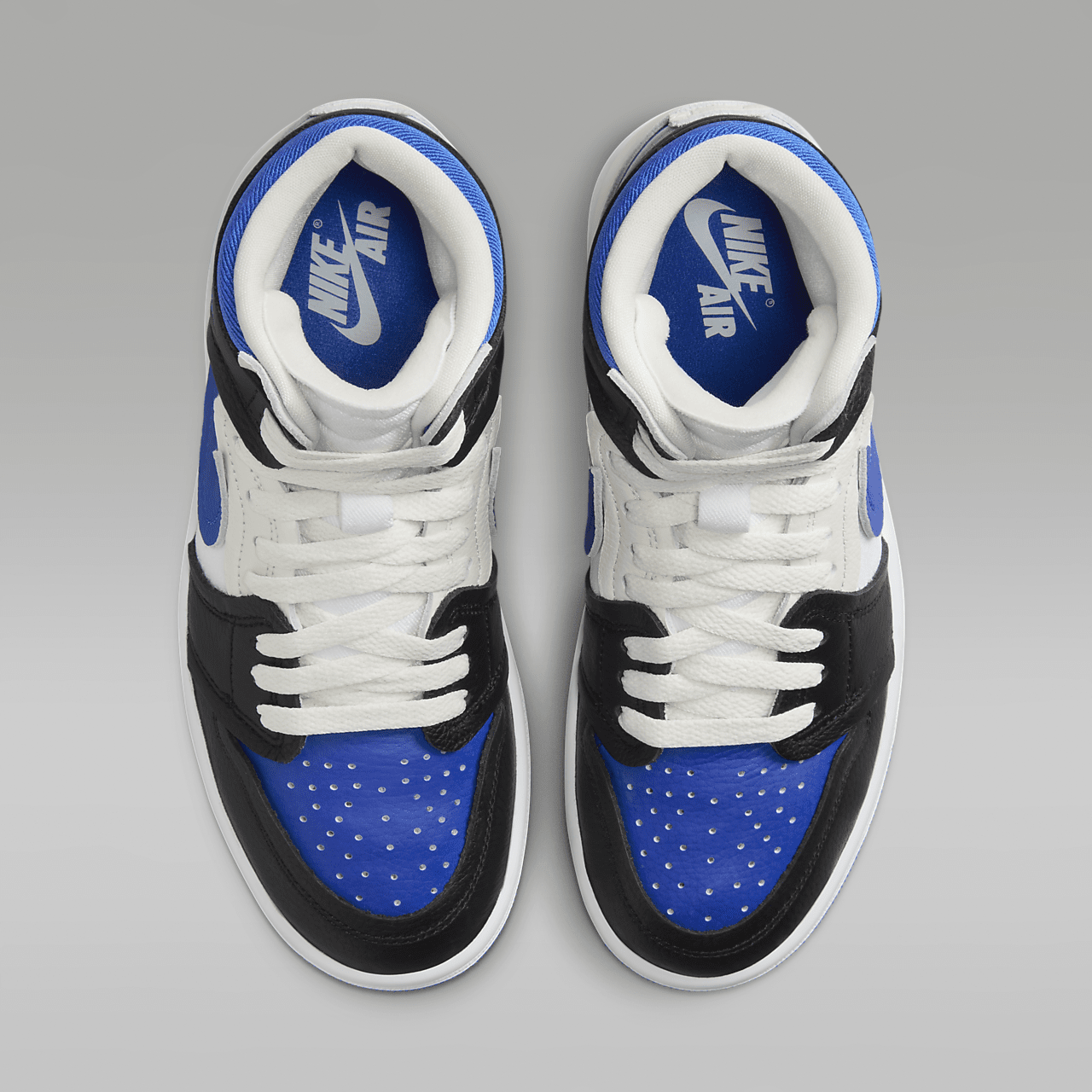 Nike Air Jordan 1 High sneaker Zwart/Wit/Sail/Game Royal