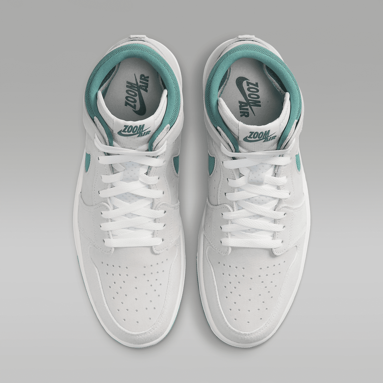 Nike Air Jordan 1 Zoom sneaker Summit White/Oxidized Green/Bicoastal