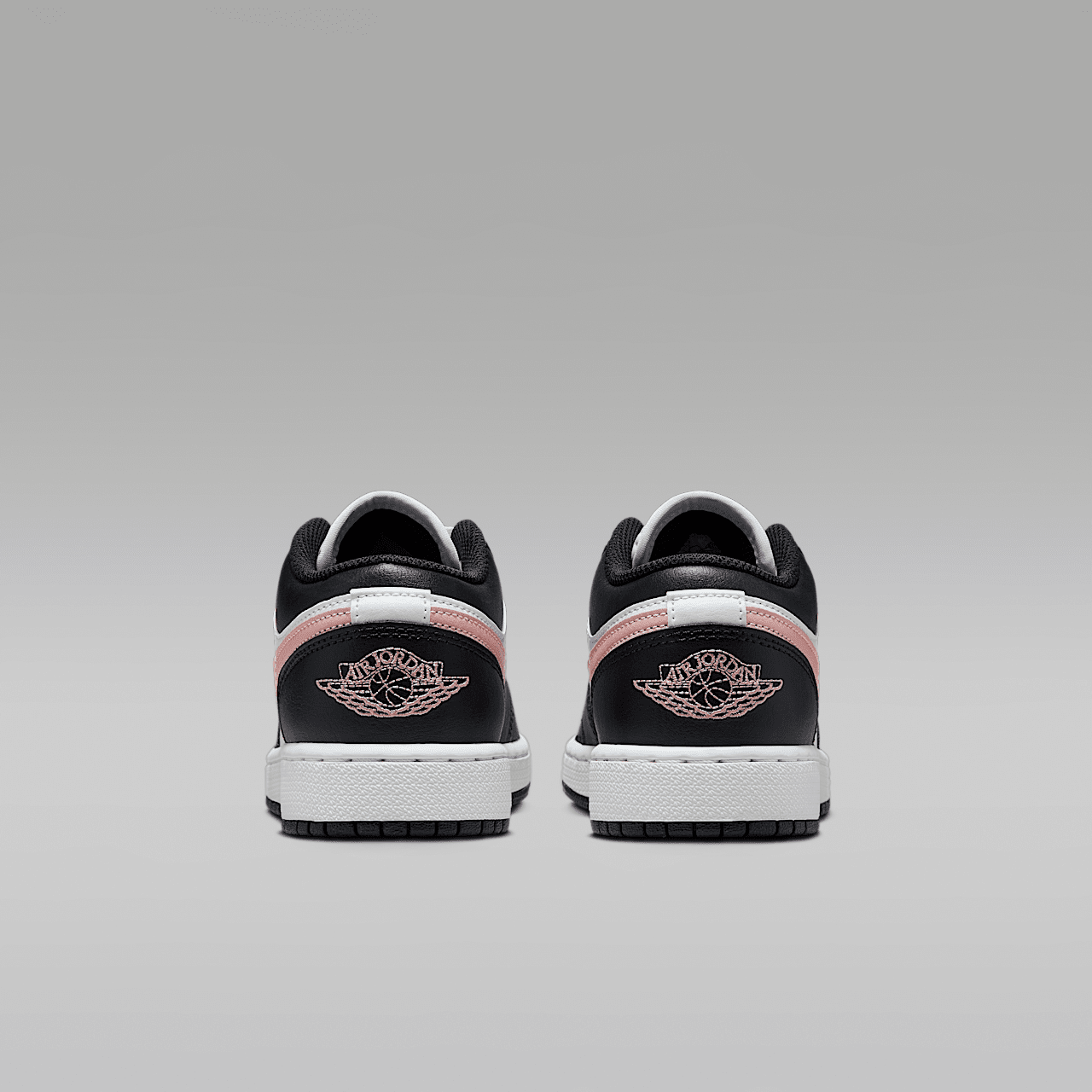 Nike Air Jordan 1 Low sneaker Wit/Zwart/Rust Pink