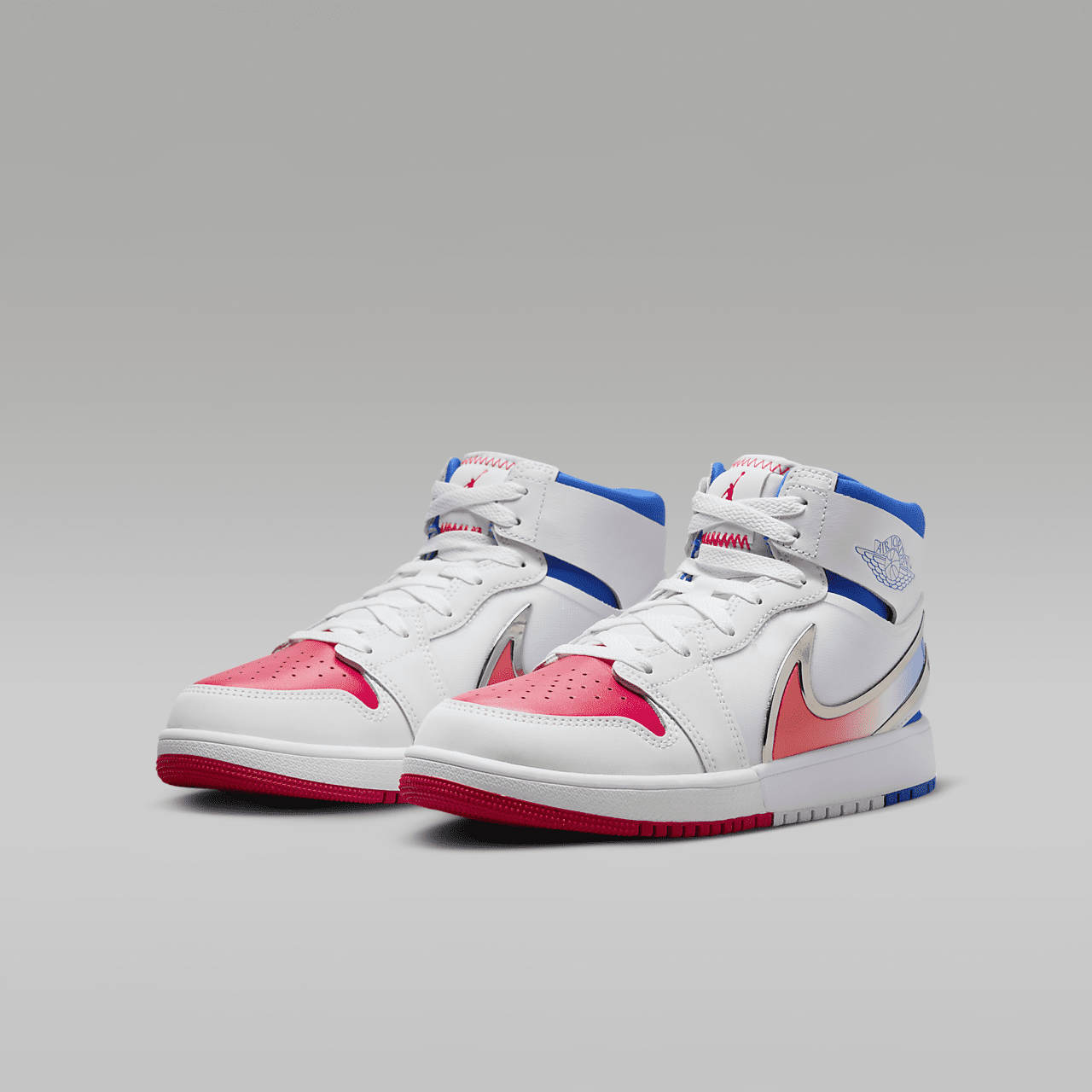 Nike  sneaker Wit/Racer Blue/Siren Red