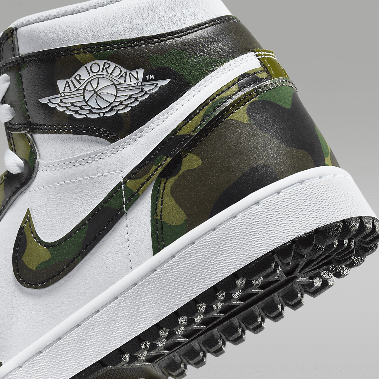 Nike Air Jordan sneaker Legion Green/Zwart/Wit