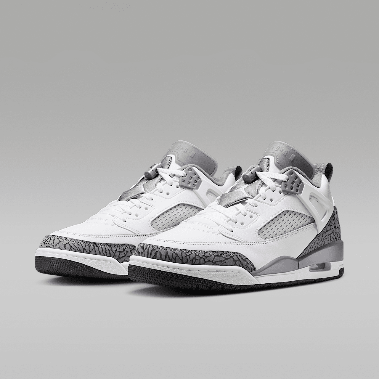 Nike Jordan Spizike Low sneaker Wit/Anthracite/Wolf Grey/Cool Grey
