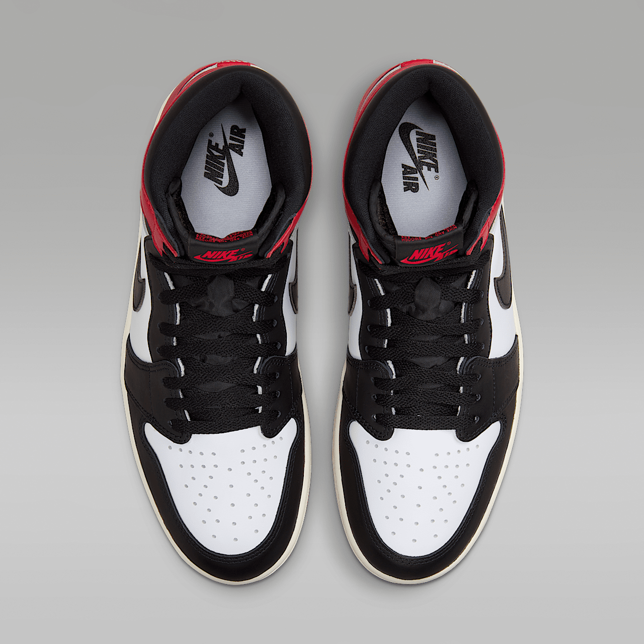 Nike Air Jordan 1 sneaker Wit/Varsity Red/Sail/Zwart