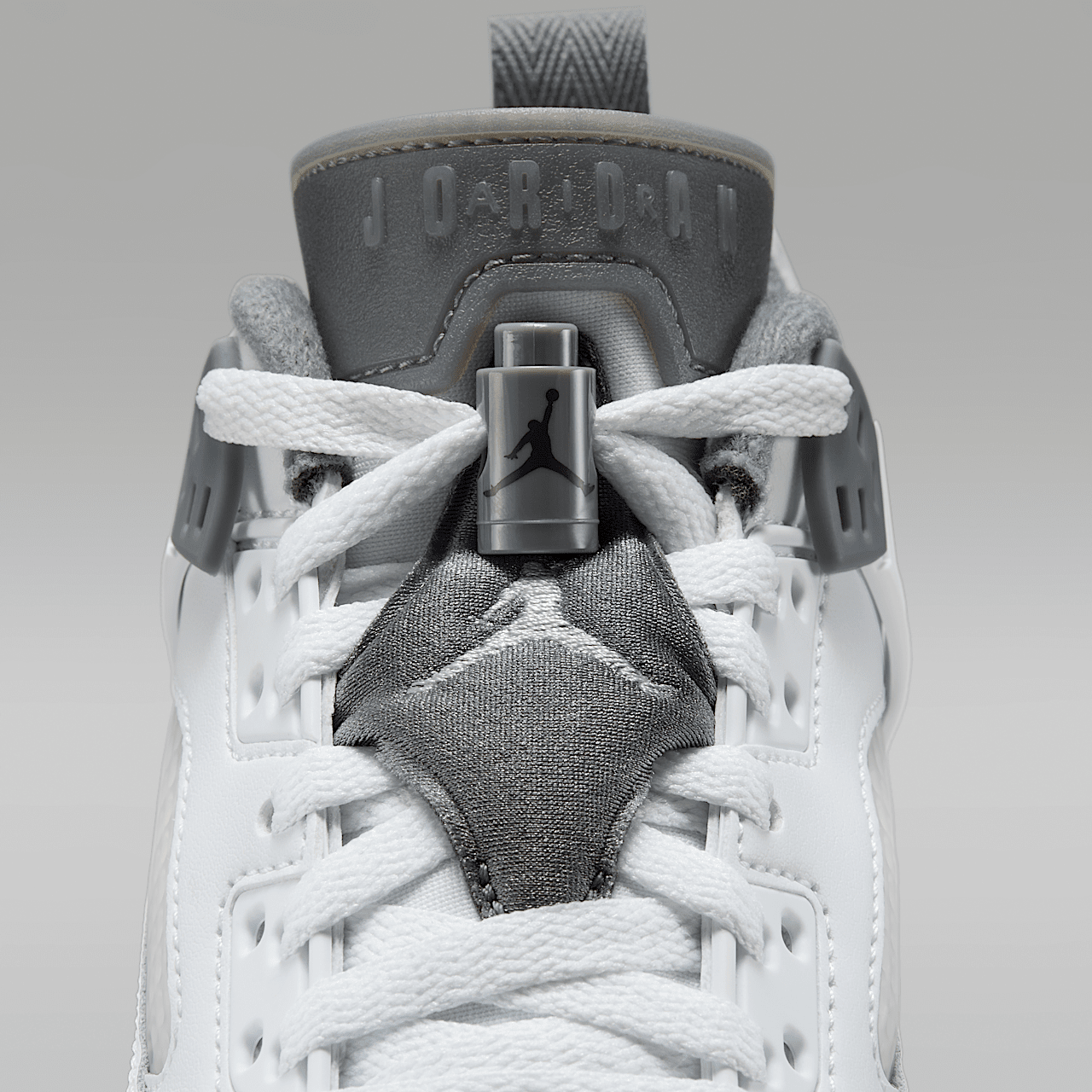 Nike Jordan Spizike Low sneaker Wit/Anthracite/Wolf Grey/Cool Grey
