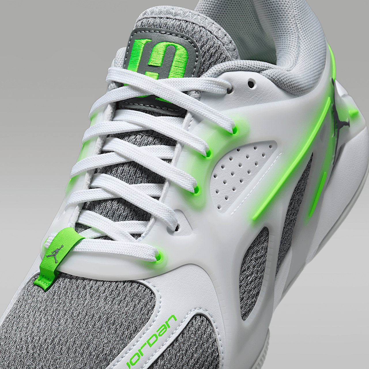 Nike  sneaker Sail/Electric Green/Wit/Wolf Grey