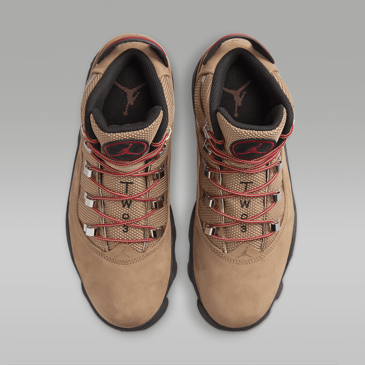 Nike  sneaker Rocky Tan/Varsity Red/Zwart