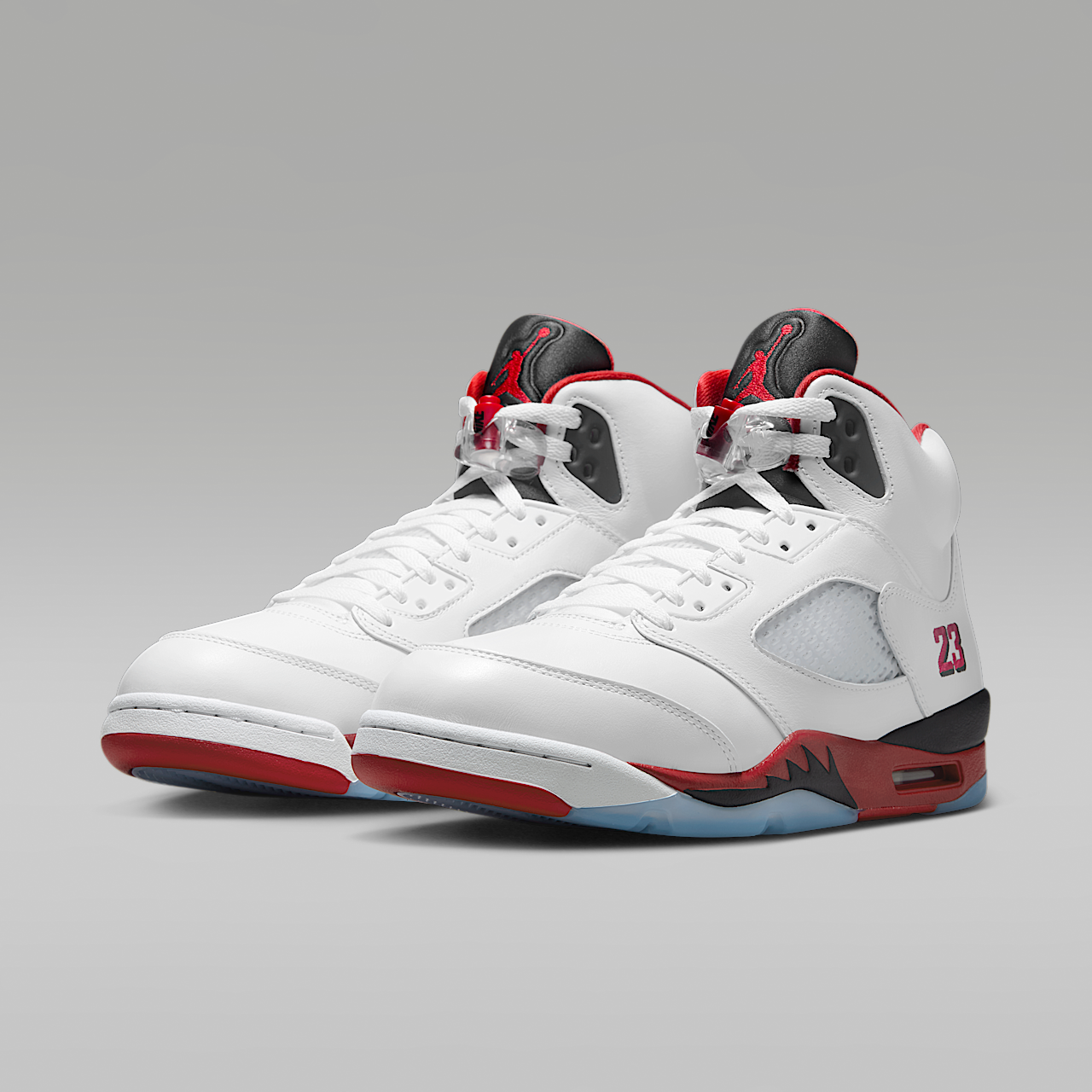 Nike Air Jordan sneaker Wit/Zwart/Fire Red