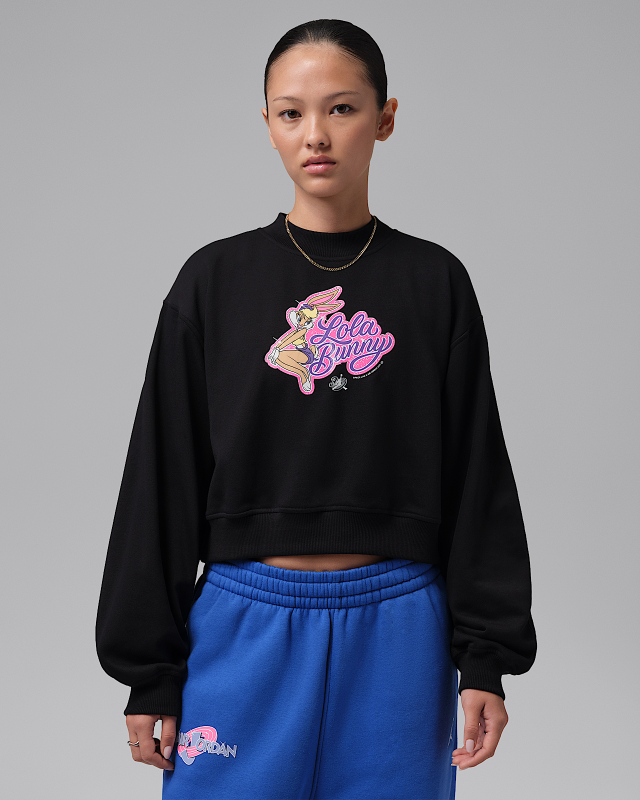Женский свитшот Jordan Brooklyn Space Jam Lola Bunny Crew-Neck