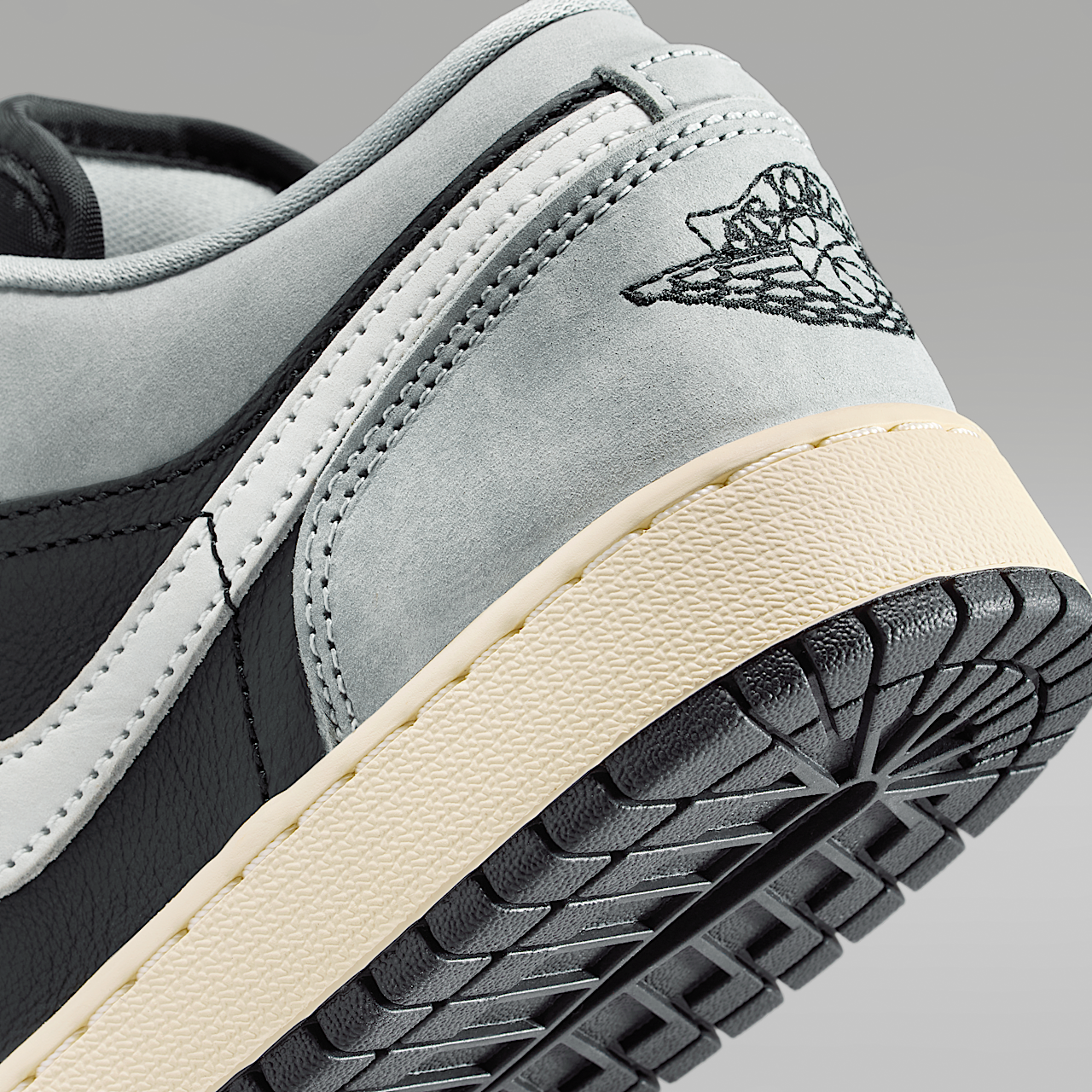 Nike Air Jordan sneaker Light Smoke Grey/Sail/Muslin/Zwart