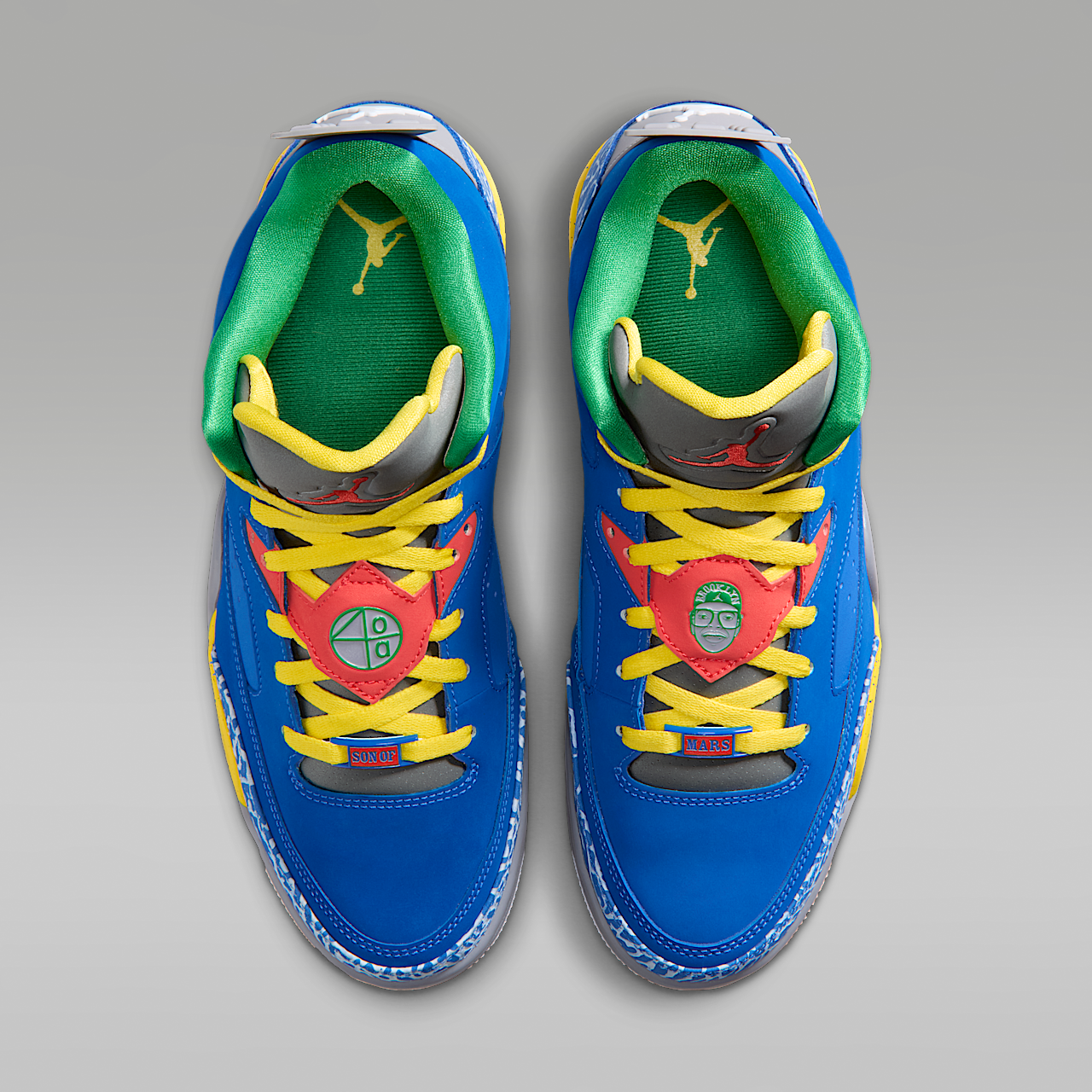 Nike  sneaker Game Royal/Tour Yellow/Cement Grey/Wit