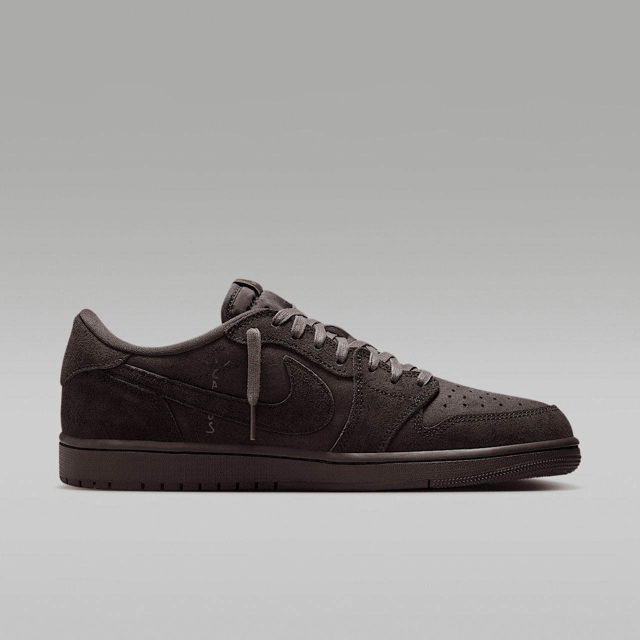 Nike Air Jordan 1 Low sneaker Dark Mocha/Velvet Brown/Zwart