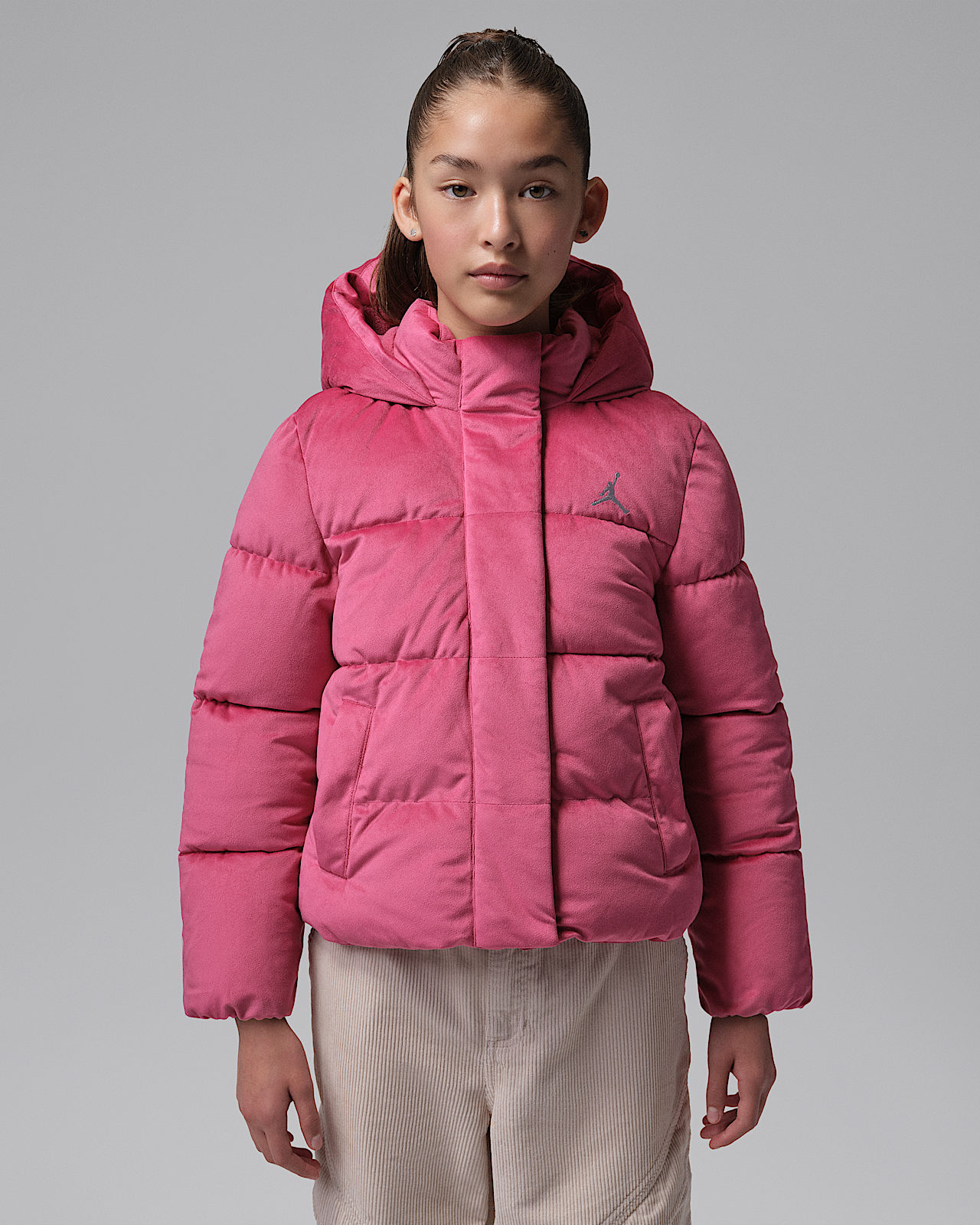 Детская куртка Jordan Big Kids' Velvet Puffer